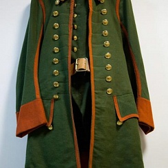 Униформа барабанщика музыкантской команды Преображенского полка 1770-1780гг