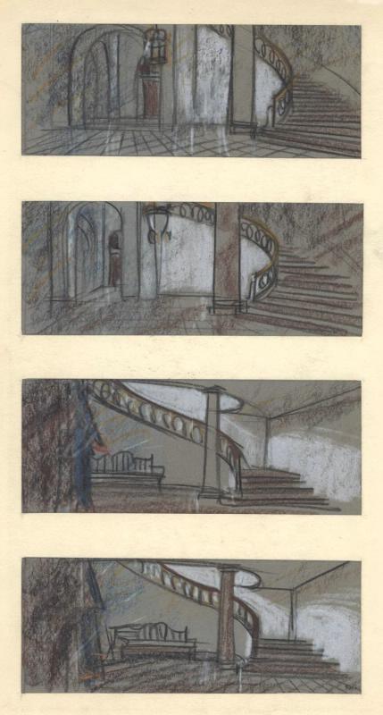 Холл с лестницей