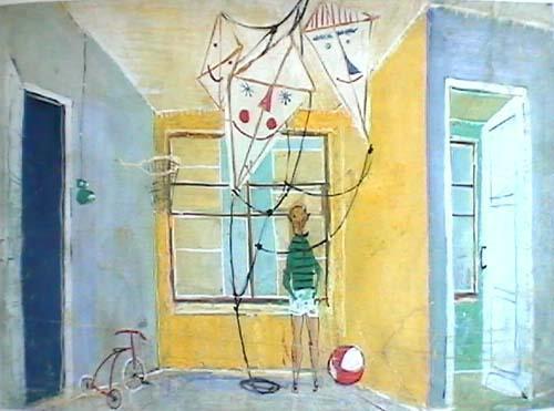 Комната с воздушными змеями