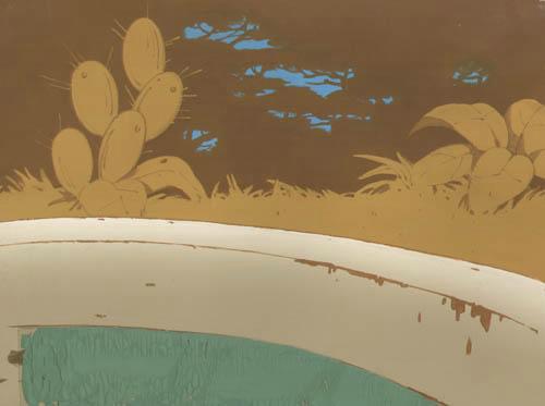 Парковая аллея; Фонтан в парке