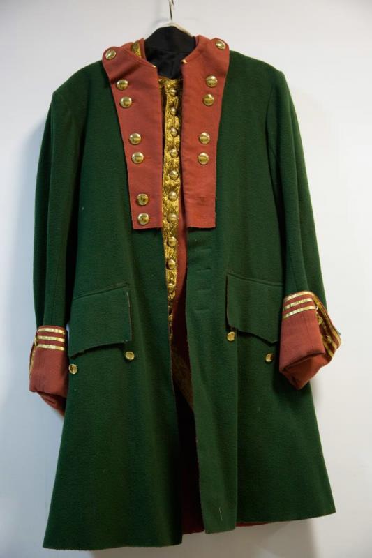 Униформа младшего офицера (или унтер-офицера) русской армии 2-ой пол. XVIII в