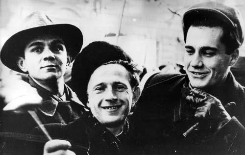 Студенты ВГИКа - Эльдар Рязанов, Вениамин Дорман