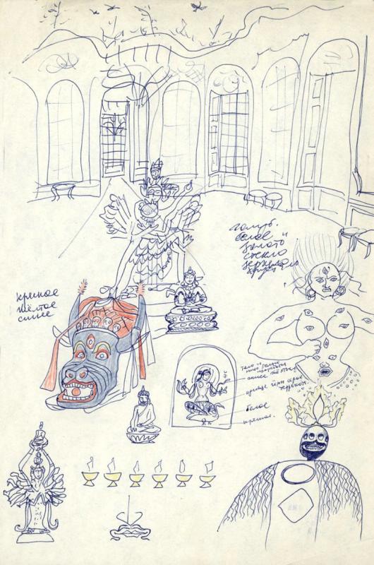 Фигурки восточных божков