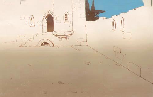 Фрагменты дворцовых стен