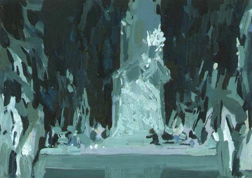 Тронный зал Снежной королевы