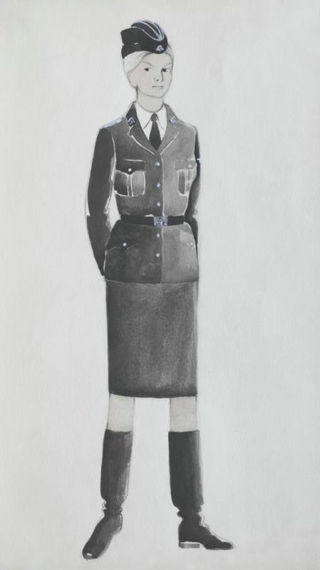 Унтершарфюрер СС Барбара Крайн (арт.О.Сошникова)