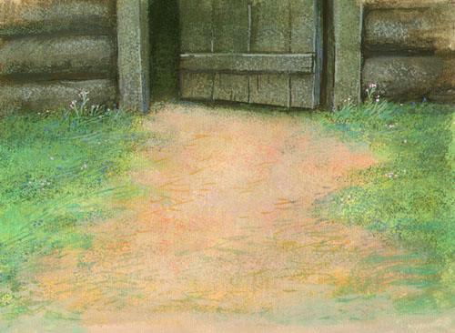 Дорожка к калитке