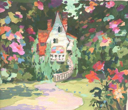 Сад старушки, которая умела колдовать