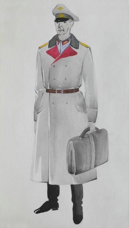 Генерал в вагоне (арт.Н.Гриценко)