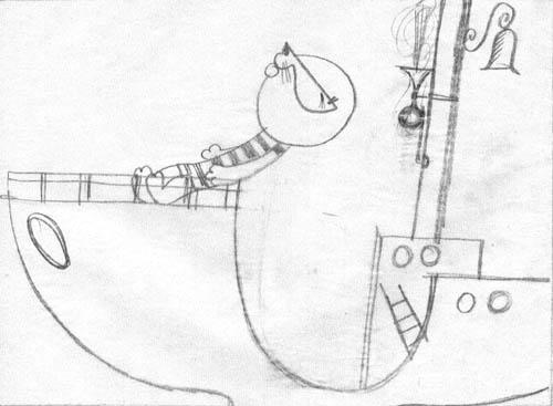 Бонифаций на пароходе