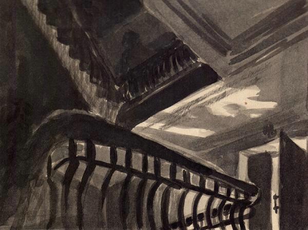 Лестница подъезда: Вероника и Марк