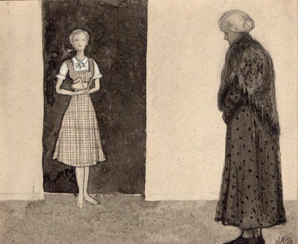 Вероника и бабушка