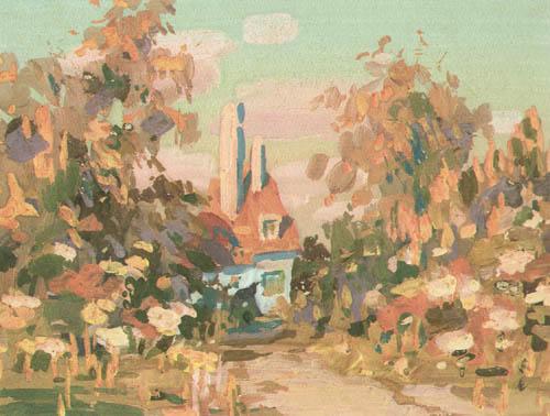 Домик в саду