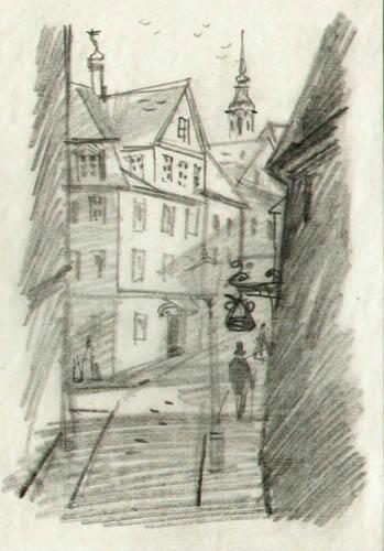 Городские улицы