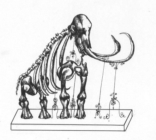 Скелет мамонта