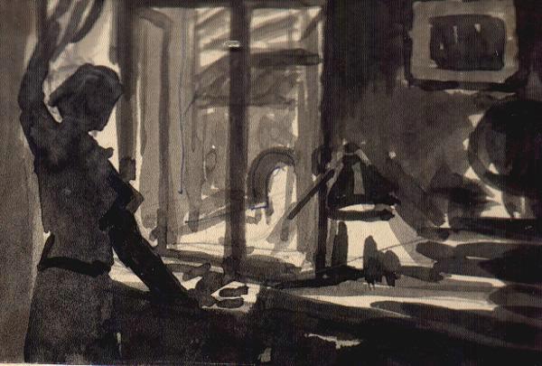 Вероника у окна