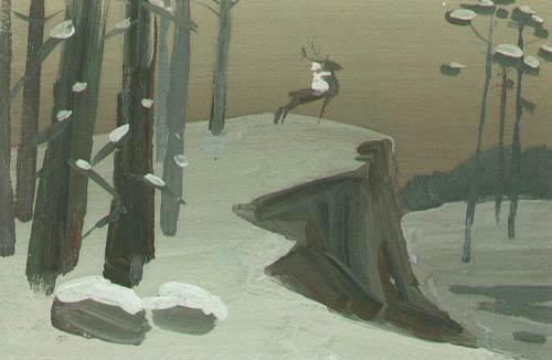 Герда на олене