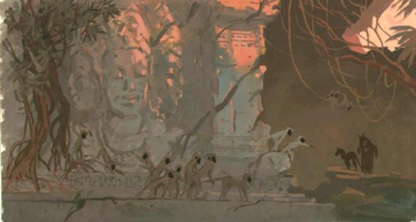 Балу и Багира в городе обезьян