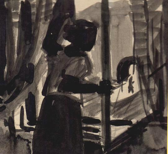 Вероника у окна