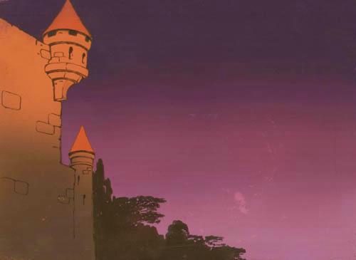 Стена с башнями