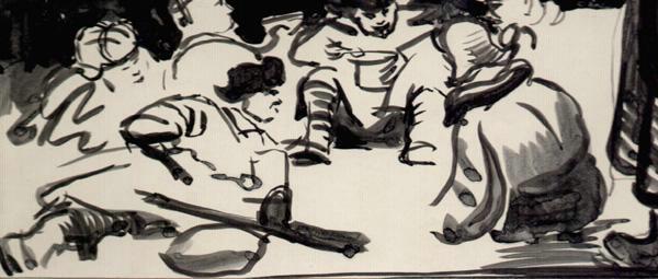 Отдых после боя