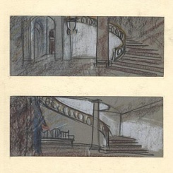 Холл с лестницей