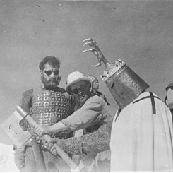 Рабочий момент съемок фильма