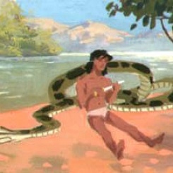 Маугли и Каа