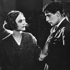 Портрет актеров В.Куинджи и Н.Церетели в ролях