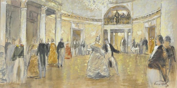 Бал у Ростовых в Москве