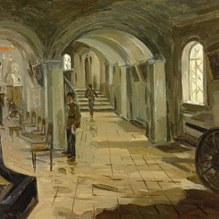 Коридор училища