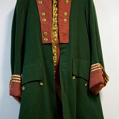 Униформа младшего офицера (или унтер-офицера) русской армии 2-ой пол. XVIII в