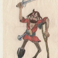 Разбойник с костылем