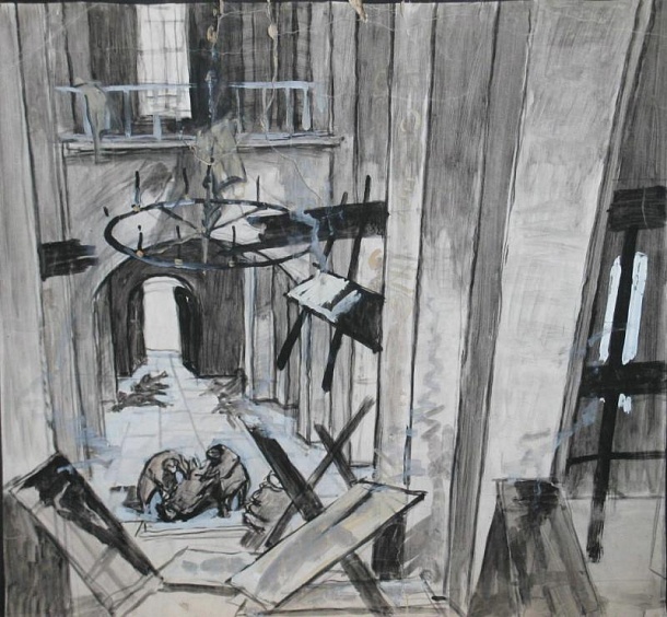 В сожженном соборе