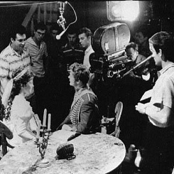 Рабочий момент съемок фильма