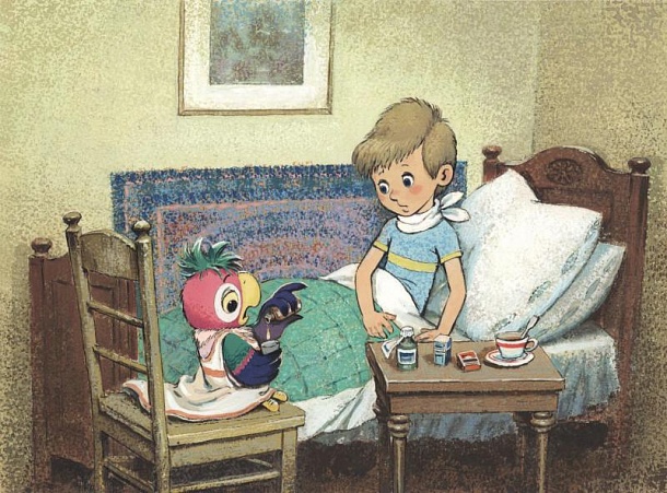 Кеша лечит Вовку