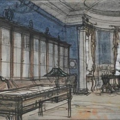 Кабинет. Библиотека