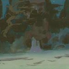 Лес; интерьер дворца; тюремная дверь