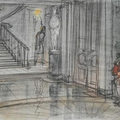 Холл и парадная лестница