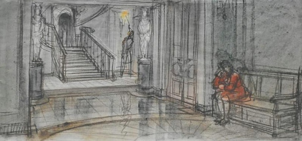 Холл и парадная лестница