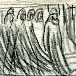 Праздник. Лебеди (тетрадь №3)