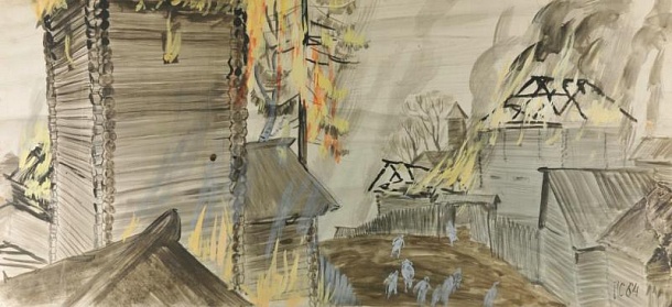 Пожар во Владимире