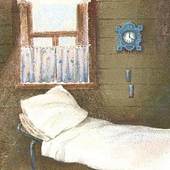 Раскладушка у окна