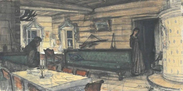 В доме у дяди Наташи Ростовой