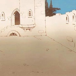 Фрагменты дворцовых стен