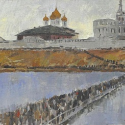 Москвичи покидают город