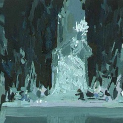 Тронный зал Снежной королевы