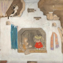 Кузя, Нафаня, Кот и девочка кикимора