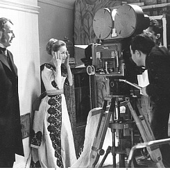 Рабочий момент съемок