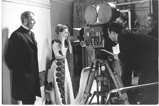 Рабочий момент съемок